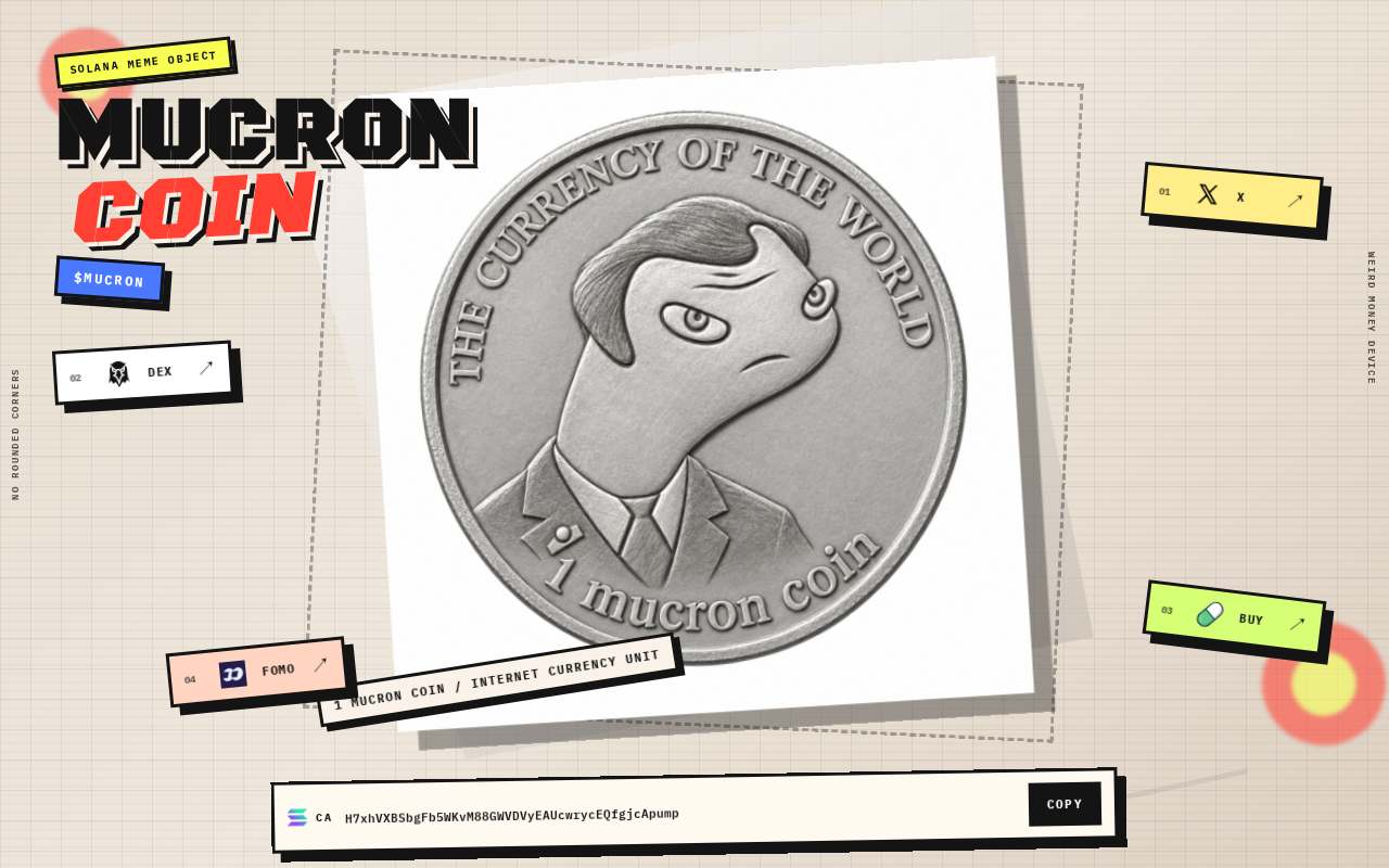 Screenshot of mucron.gay as our browser saw it