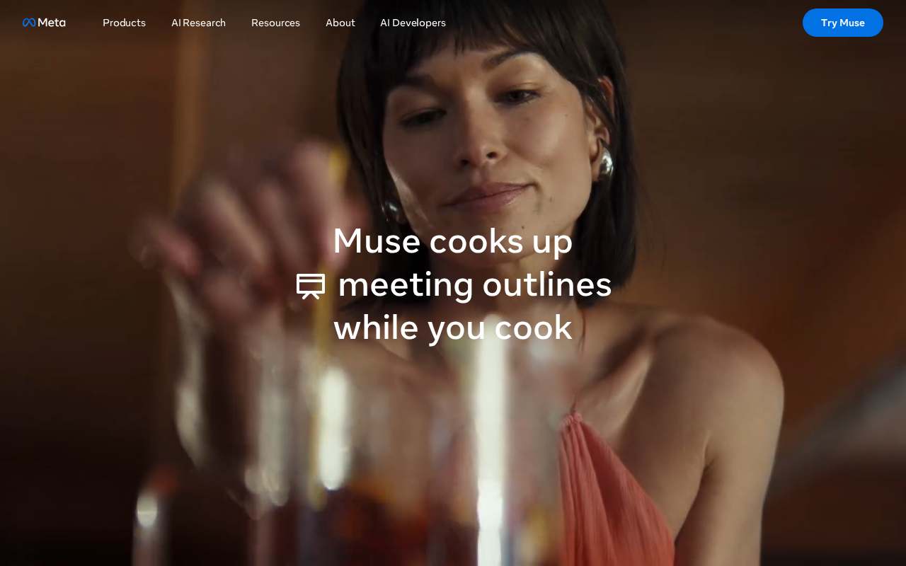 Screenshot of ai.meta.com as our browser saw it