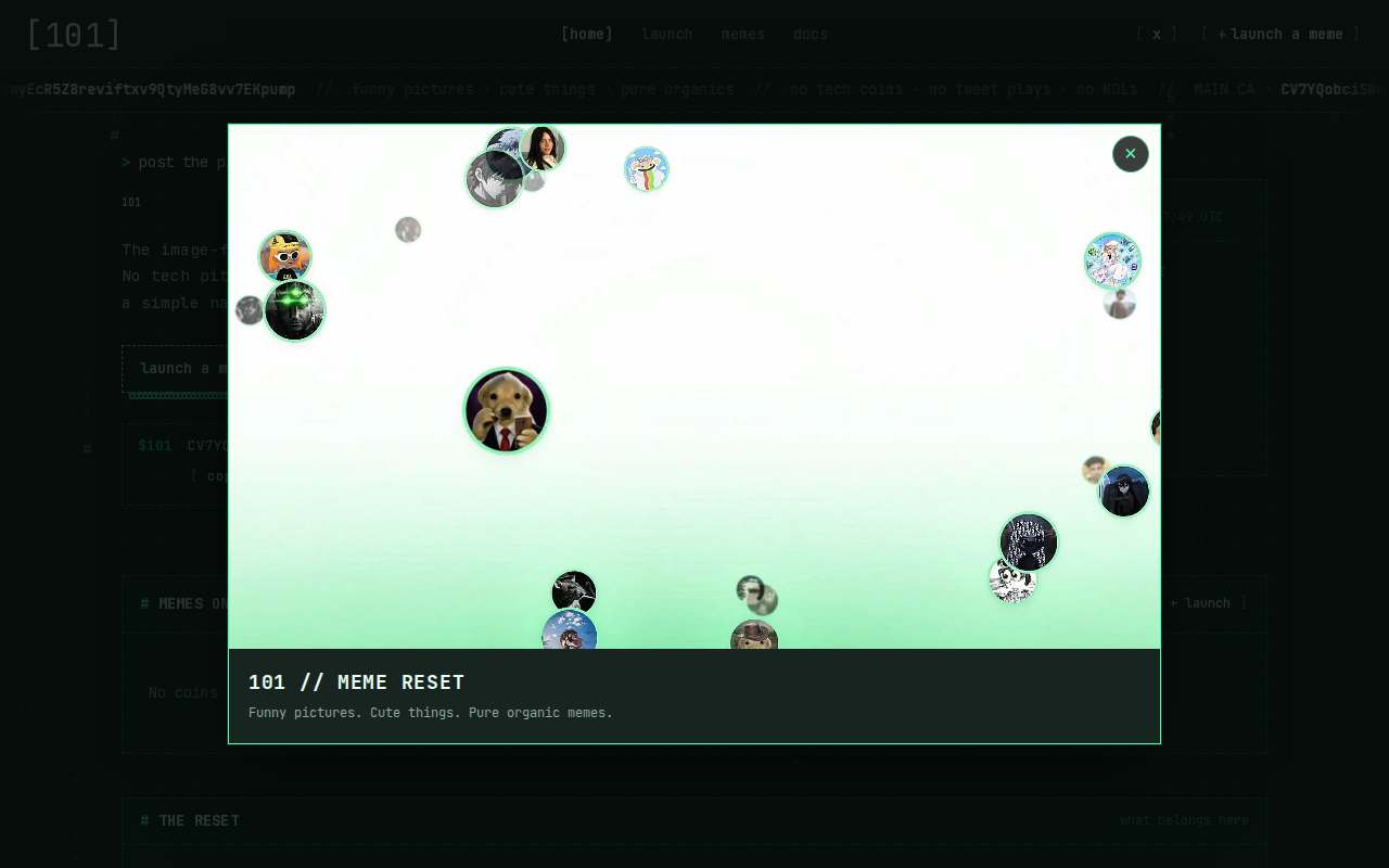 Screenshot of 101tek.fun as our browser saw it
