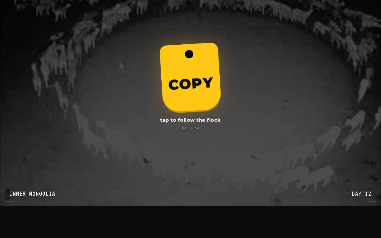 Screenshot of sheeponpf.xyz as our browser saw it
