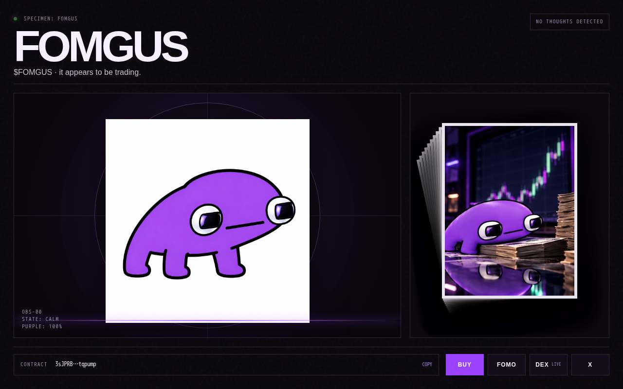 Screenshot of fomgus.top as our browser saw it