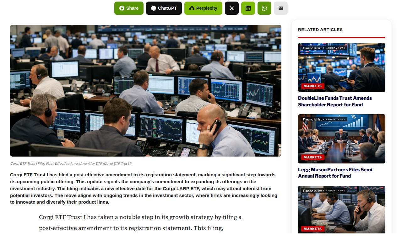 Screenshot of financialist.com as our browser saw it
