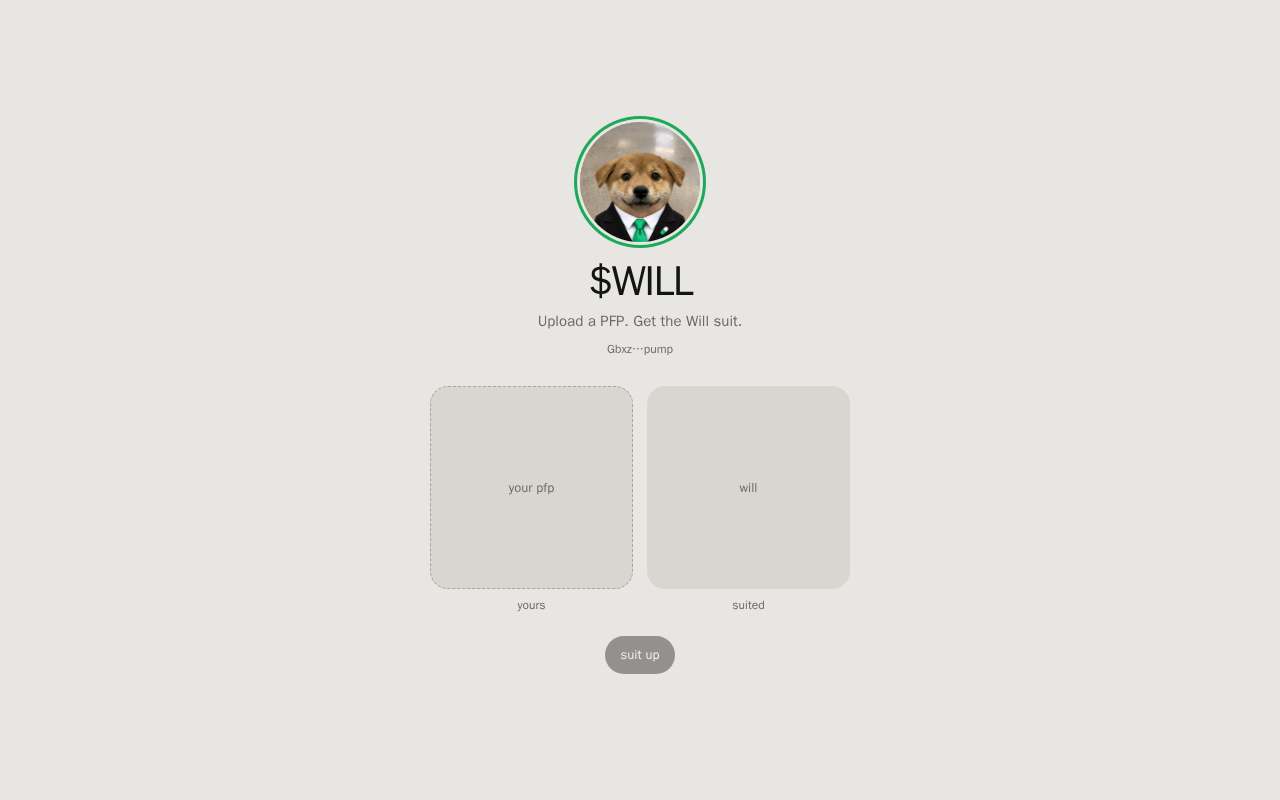 Screenshot of www.billion.fun as our browser saw it
