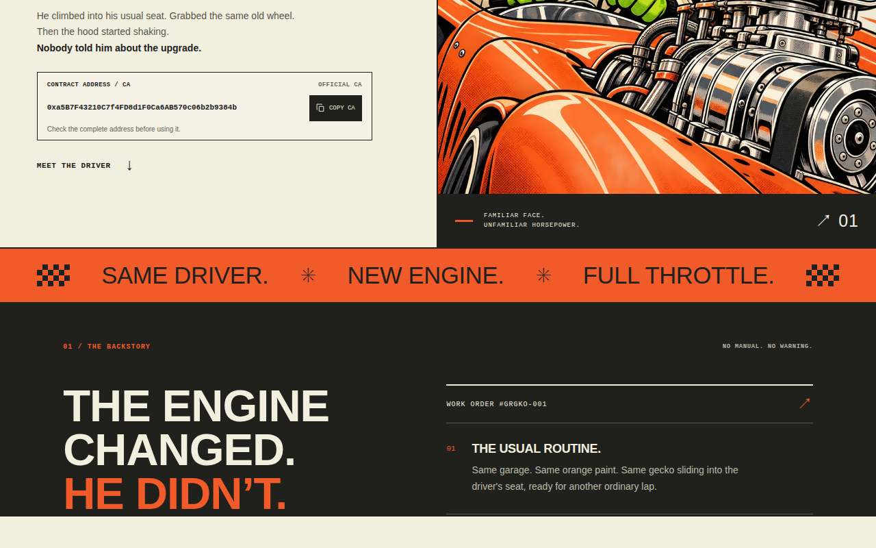 Screenshot of www.geargecko.shop as our browser saw it